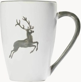 Tazza da colazione fatta a mano Grauer Hirsch