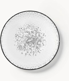 Piatto piano in vetro Ultima Thule