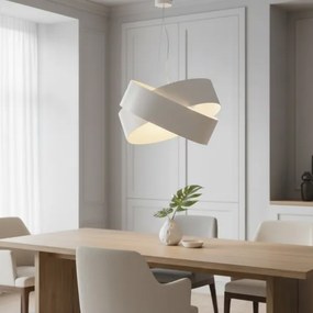 Lampadario a sospensione con filo VIENO 3xE27/15W/230V bianco