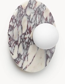 Lampada da parete e soffitto in marmo Calacatta viola Cehlani