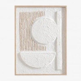 Quadro Decorativo in Rilievo (45x60 cm) Carsten B - Sklum