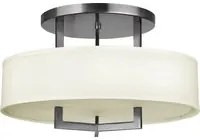 Lampadario Contemporaneo Hampton Acciaio Nichel Antico Legno 3 Luci E27