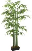 Albero Bamb Artificiale 240 Foglie 80 cm Verde 358996