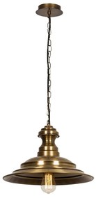 Lampada a sospensione color bronzo con paralume in metallo ø 39 cm Sivani - Opviq lights