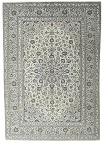 Kashan Tappeto 350 x 240 Beige (Iran) Annodato A Mano