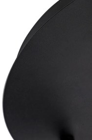 Faretto da bagno moderno nero 3 luci IP44 - Ducha