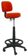 Sgabello Ergonomico PC LB305RN Con ruote Arancio Arancione scuro 117 cm