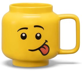 Tazza per bambini in ceramica gialla 530 ml Head - LEGO®