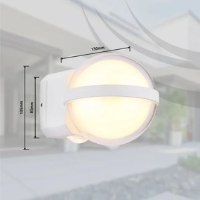 Globo 34157W - Applique a LED da esterno ILLI LED/12W/230V IP54 bianco