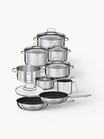 Set 10 pentole in acciaio inox Elegance