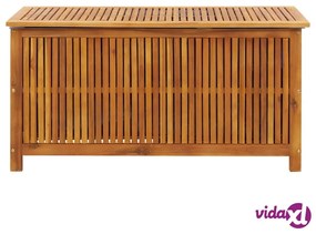 vidaXL Contenitore da Giardino 113x50x58cm in Legno Massello di Acacia