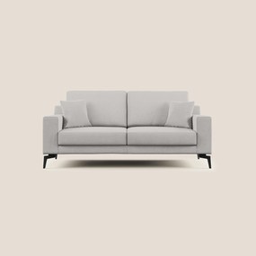 Prestige divano moderno in microfibra smacchiabile T11 grigio chiaro