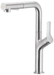 KFA Armatura 6623-220-22- Rubinetto lavello con doccetta estraibile DUERO DESIGN acciaio inossidabile