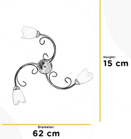 ONLI - Plafoniera ODINO 3xE14/6W/230V