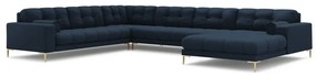 Divano angolare blu (angolo sinistro) Bali - Cosmopolitan Design