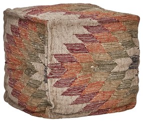 House Doctor - Fecta Pouf Multicolore House Doctor