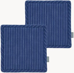 Set di 2 presine in cotone Line