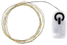 Catena luminosa numero di lampadine 40 pezzi lunghezza 390 cm Knirke - Sirius