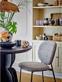 Vaso in gres dipinto a mano (altezza totale 27 cm) Maricala – Bloomingville