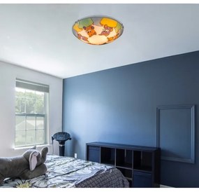 Globo 40606 - Plafoniera per bambini KIDDY 2xE27ILLU/60W/230V