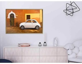 Poster White Car