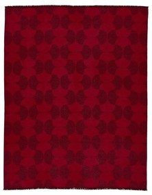 Verpan - Polette Plaid Alpaca Burgundy Verpan