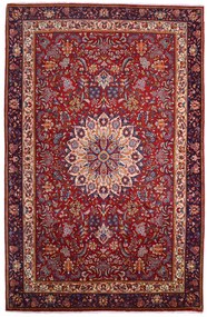 Sarouk Tappeto 160x100 Rosso (Iran) Annodato A Mano