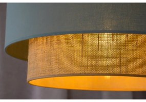 Duolla - Lampadario a sospensione con filo BOHO 1xE27/15W/230V diametro 45 cm verde/marrone