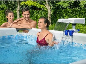 Cascata multicolore Led piscina fuori terra Soothing Flowclear Bestway 58619