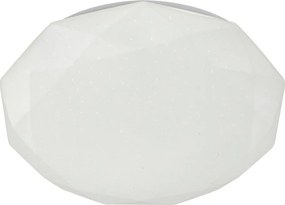 Plafoniera LED dimmerabile HEX LED/72W/230V 3000-6000K Ø 50 cm bianco + telecomando