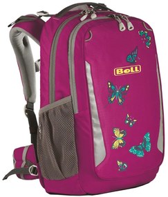 Zaino scuola BOLL SCHOOL MATE 20 l Butterflies - boysenberry