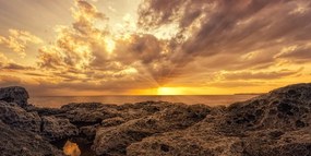 Quadro su tela – Scogliere del mare