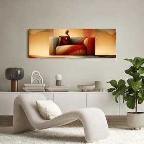 Quadro su tela – Silhouette tranquilla nello spazio
