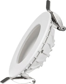 Faro LED da incasso Rotondo Luce INDIRETTA 8W Foro Ø92mm Colore Bianco Naturale 4.000K