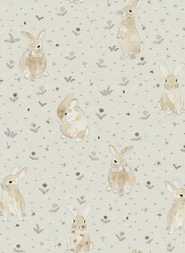 Rebel Walls Carta da parati Bunny Field - Sand