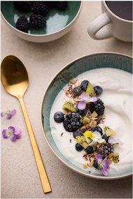 Ciotolina bianca/verde in gres 850 ml Gastro White/Green – Bitz