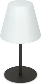 Arcadia lampada da tavolo ip44 1 luce attacco e27 antracite