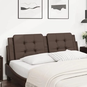 Cuscino Testiera Marrone 160 Cm İn Similpelle /