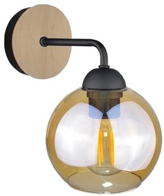 Applique MELLE WOOD 1xE27/60W/230V