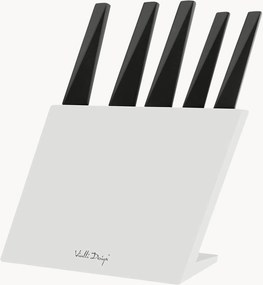 Portacoltelli con 5 coltelli Volo White