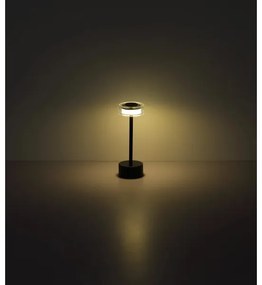 Globo 21026S - Lampada da tavolo LED dimmerabile SHIRA LED/2,5W/3,7V 2700/4000/6500K nero