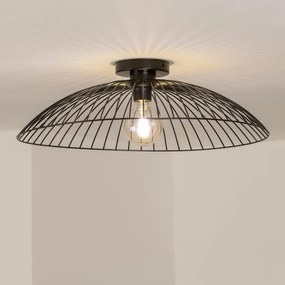 Brilagi - Plafoniera LED CERIA WIRE 1xE27/40W/230V Ø 60 cm nero