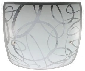 Plafoniera LED neoclassico Anelli Q., bianco Ø  cm, 1660 lumen