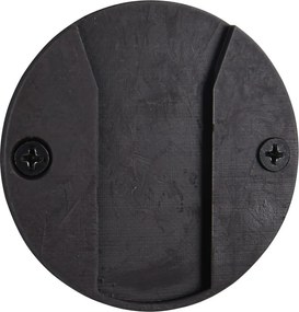 Lampada da parete LED nera opaca con ricarica USB Davey – Trio