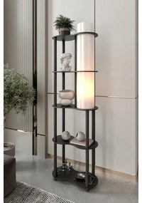 Lampada da terra con ripiani NOTO 1xE27/40W/230V nera