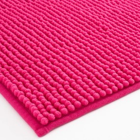 Tappetino per il bagno rosa scuro 50x80 cm Bobble – Catherine Lansfield