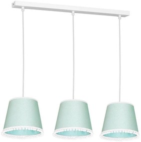 Lampadario a sospensione con filo DAISY 3xE27/60W/230V