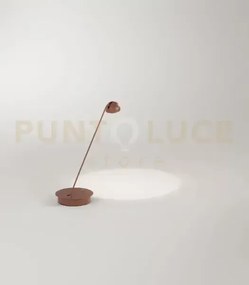 Lumetto in metallo terracotta lyra led 7w cct 3000k 4000k 6000k cri...