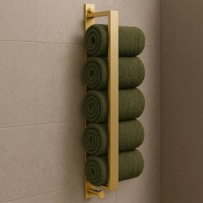 Portasciugamano da bagno Brush Gold