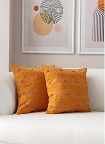 Federe decorative in set 2 pz 43x43 cm Tuffet – Mioli Decor